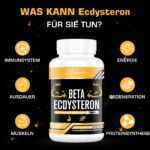 Beta-Ecdysteron 1200 mg mit 98% Reinheit – Kraft & Leistung für Sportler | 60 Kapseln – Bild 4