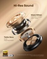 soundcore AeroClip Open-Ear Bluetooth Earbuds – Hi-Res Audio mit sicherem Halt – Bild 4