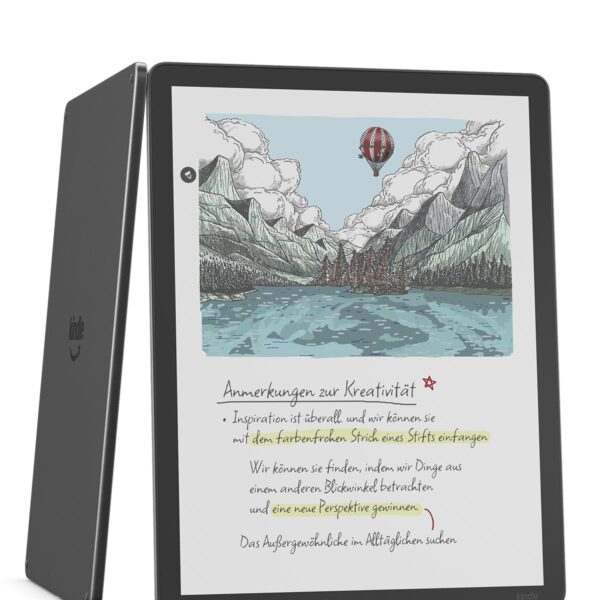 Amazon Kindle Scribe 64 GB – 11-Zoll-Colorsoft-Display mit KI-Notizbuch für Digital Reading & Writing