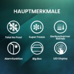Hisense FV245N4AW2 Gefrierschrank 194 l – TotalNoFrost & SuperFreeze – Bild 4