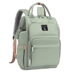 Pomelo Best Baby Wickelrucksack Macaron – Multifunktional mit Isolierfächern & Wickelunterlage