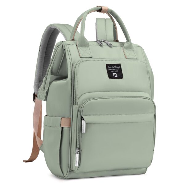 Pomelo Best Baby Wickelrucksack Macaron – Multifunktional mit Isolierfächern & Wickelunterlage