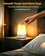 AFEXOA Lichtwecker mit Sonnenaufgang-Simulation – Sanftes Aufwachen mit 30 Naturgeräuscheneural – Bild 8