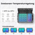 Alpicool KLS58 47L Kompressor Kühlbox Dual Zone – APP-Steuerung, -20°C, 12V/230V – Bild 3