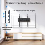 MOUNTUP TV-Wandhalterung 26-70 Zoll – Schwenkbar & Neigbar bis 45 kg – Bild 3
