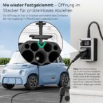 dé Typ-2-auf-Schuko Adapter 16A 0,6m – Schnelles Laden für Elektrofahrzeuge – Bild 4