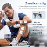 GHTENS 5-in-1 TENS/EMS Gerät mit 80 Programmen – Elektrische Nervenstimulation für Schmerzlinderung – Bild 5