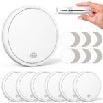 CHZHVAN Rauchmelder 6er Set – 10 Jahre Batterie, EN14604 zertifiziert, 85dB Alarm