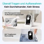 COSLUS E51 Elektrische Nagelfräser 40000 U/min – Professionelles 6-in-1 Maniküre Set – Bild 5