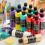 Shuttle Art Acrylfarben Set mit 18 Farben à 250ml – Künstlerqualität für alle Oberflächen – Bild 8