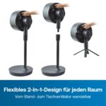 DIMPLEX DUOCOOL Smart 2-in-1 Akkuventilator – 45h Akku, App & Sprachsteuerung – Bild 5