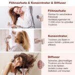 7MAGIC 7-in-1 Airstyler mit Coanda-Technologie – Professioneller Multistyler für Föhnen, Locken & Glätten – Bild 8