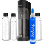 Sodapop Logan Wassersprudler – Starterset mit 3 Glasflaschen & CO₂-Zylinder