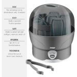 reer Vapomat S Dampfsterilisator – Babyflaschen-Desinfektion für bis zu 6 Flaschen in 10 Minuten – Bild 6