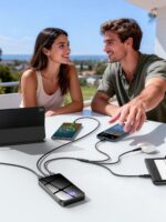 YILANS 26800mAh Powerbank mit 22,5W Schnellladung & 3-in-1 Kabel – Externer Akku – Bild 8