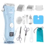 Favrison Baby-Haarschneidemaschine – Leiser Profi-Haarschneider mit Keramiklinge & Wasserschutz