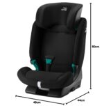 Britax Römer EVOLVAFIX Kindersitz mit ISOFIX – i-Size 76–150 cm | 15 Monate–12 Jahre – Bild 3