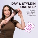 Wavytalk Air Sculpt 5-in-1 Warmluftbürste – Föhnen & Stylen in einem Schritt mit Keramik – Bild 2