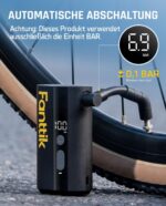 Fanttik X9 Ace Mini Elektropumpe – 10,3 BAR Akku-Kompressor für alle Fahrräder – Bild 5