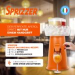 Sprizzer Aperol Spritz Maschine – Manuelle Cocktail Dispenser mit Eisbehälter, Made in Italy – Bild 2