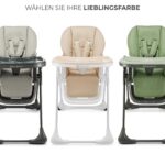 Kinderkraft TUMMIE 2-in-1 Hochstuhl – Kombihochstuhl & Liegesitz ab Geburt – Bild 10