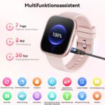 Mingtawn Smartwatch Damen 1.83" HD mit 7 Armbänder – Fitness Tracker mit Bluetooth-Anruf & SpO2 – Bild 8