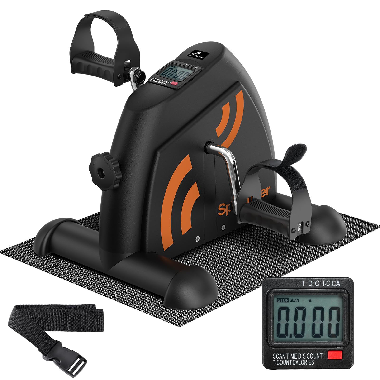 71WweMwbOML._SY1600_.jpg Sportneer Pedaltrainer mit LCD-Display – Arm- & Beintrainer für Senioren – Bild 1