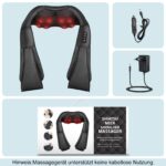 iKristin Rücken-Shiatsu Massagegerät mit Wärmefunktion – 3D-Tiefenmassage für Nacken & Schultern – Bild 7