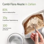 effective nature Akazienfaser Pulver Bio 1000 g – 83% Ballaststoffe für optimale Darmgesundheit – Bild 5