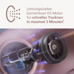 Philips Haartrockner Series 8000 – Hochgeschwindigkeits-Ionenföhn mit ThermoShield Advanced & DC-Motor – Bild 4