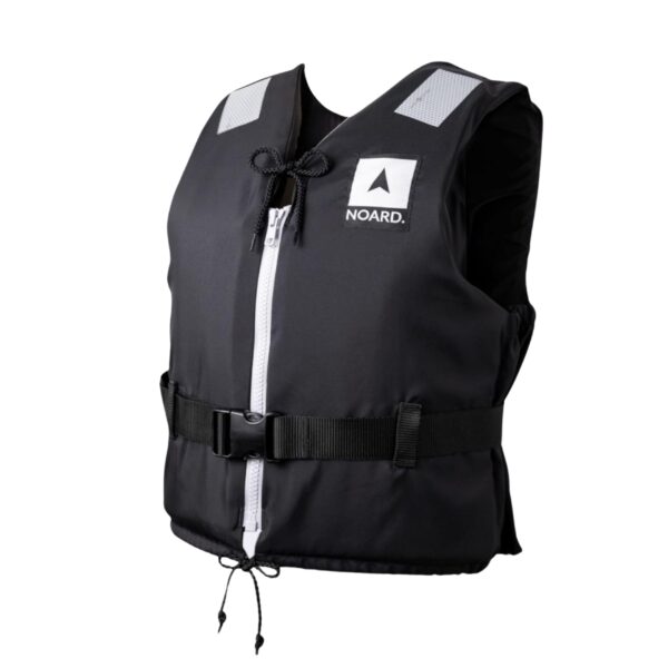 NOARD Schwimmweste Black Edition 50N – ISO 12402-5 zertifiziert für 25–120 kg