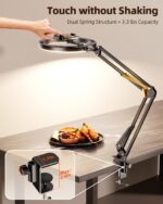 LUXSURE Ringlicht mit Stativ – Overhead-Setup für Food-Videos & Content Creation – Bild 4
