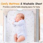 Growaystory Beistellbett Baby – 7-fach höhenverstellbar mit Co-Sleeper Funktion & Stauraum – Bild 3