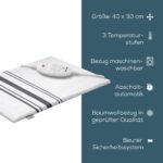 Beurer HK 25 Heizkissen 40x30 cm – Wärmekissen mit 3 Temperaturstufen & Sicherheitssystem – Bild 8