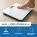 ADE Sprechende Personenwaage bis 250 kg – Digitale Körperwaage mit Sprachausgabe für Senioren – Bild 6