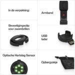 Polar Verity Sense – Optischer Pulssensor mit ANT+ & Bluetooth – Sportarmband für Schwimmen & Training – Bild 2