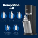 Sodastream Duo Wassersprudler mit Glasflaschen – Sprudelwasser auf Knopfdruck für zu Hause – Bild 11