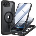 Miracase iPhone 16e/17e Hülle mit MagSafe – 360° Schutz mit integriertem Temperglas