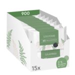 LILLYDOO green Feuchttücher 900er Vorratspack – Plastikfrei & dermatologisch getestet