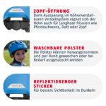ABUS Smiley 3.0 Kinderfahrradhelm – Sicherer Kopfschutz mit Zopfplatz für Mädchen & Jungs – Bild 5
