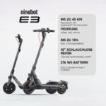 Segway-Ninebot E3 D E-Scooter – 45km Reichweite, 800W Motor, Straßenzulassung für Pendler – Bild 2