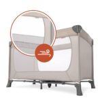 hauck Dream N Play Reisebett Beige – Kompaktes Babybett ab Geburt bis 15 kg – Bild 7