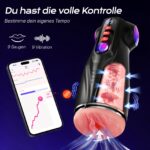 Tauara Masturbator mit APP-Steuerung – 9 Vibrations- & Saugmodi für Männer – Bild 5