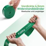 Fokky Widerstandsbänder 5er-Set mit Türanker & Griffen – Professionelles Trainingssystem – Bild 4