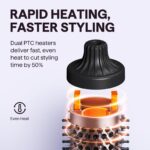 Wavytalk Thermobürste mit Ionentechnologie & Keramik-Turmalin – 38mm Lockenbürste für glattes, glänzendes Haar – Bild 6