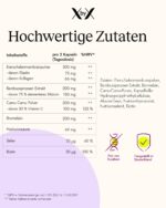 XbyX Kollagen Kick Kapseln – Vegetarischer Kollagenkomplex mit Typ I, V & X für 45 Tage – Bild 5