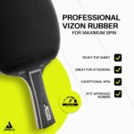 JOOLA BLACK DUO PRO Tischtennisset – 2 Schläger, 3 Bälle & Tasche ITTF zugelassen – Bild 3