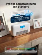 X-Sense WLAN-Kohlenmonoxid Melder XC0M-iR – CO-Detektor mit Sprachalarm & App-Fernzugriff – Bild 3