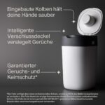 Tommee Tippee Twist and Click Advanced Windeleimer – Geruchsschutz & 33er Kapazität mit GREENFILM – Bild 4
