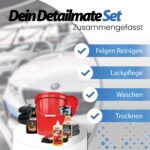 Autowäsche Set mit SONAX Shampoo, Felgenreiniger & Detailer – Komplettset für Profireinigung – Bild 2